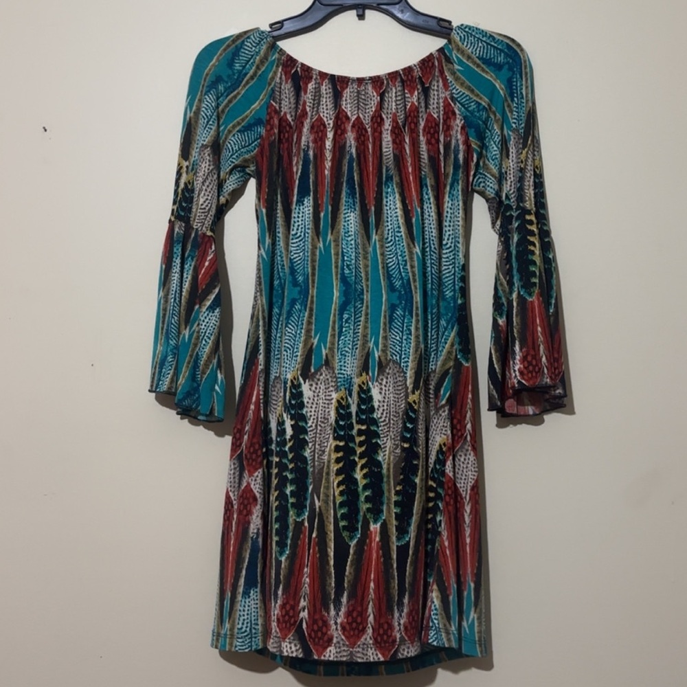 Pink Coconut Chic Multicolor Patterned Dress - image 2